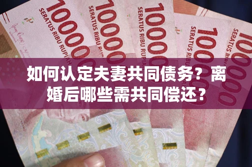 北京如何认定夫妻共同债务？离婚后哪些需共同偿还？