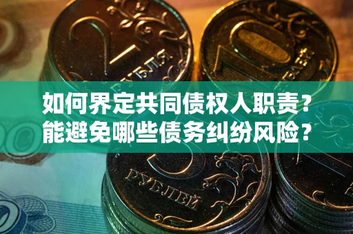 北京如何界定共同债权人职责？能避免哪些债务纠纷风险？