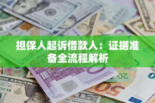 北京担保人起诉借款人：证据准备全流程解析